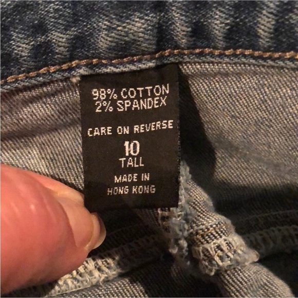 New York & Co high rise Jeans (2 pair) Women's size 10 Tall - Picture 8 of 9